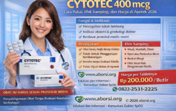 Jual Cytotec 400 mg: Cara Pakai, Efek Samping, dan Harga di Apotik 2026