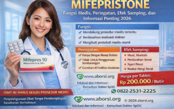 Mifepristone: Fungsi Medis, Peringatan, Efek Samping, dan Informasi Penting 2026